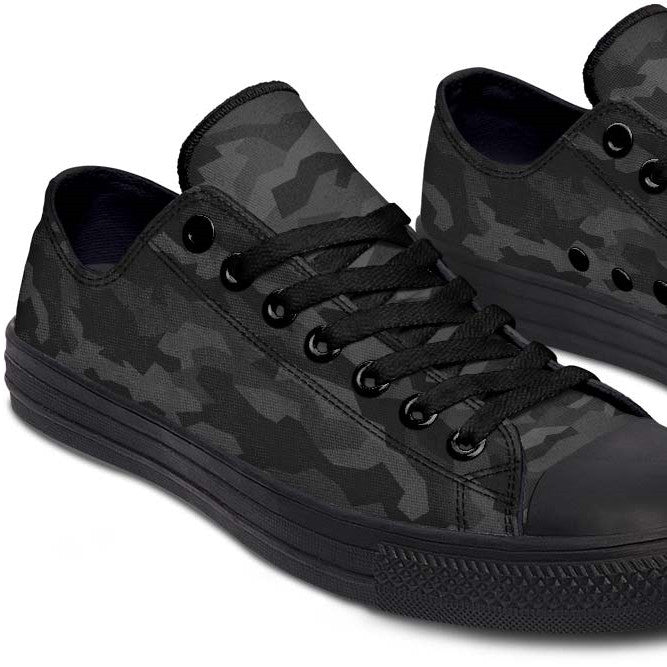 Fashion Print Couple Low-Top Canvas Shoes