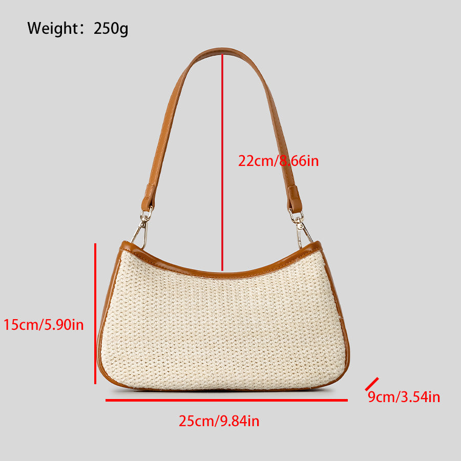 Straw Selenodont Bag Fashion Hand-woven