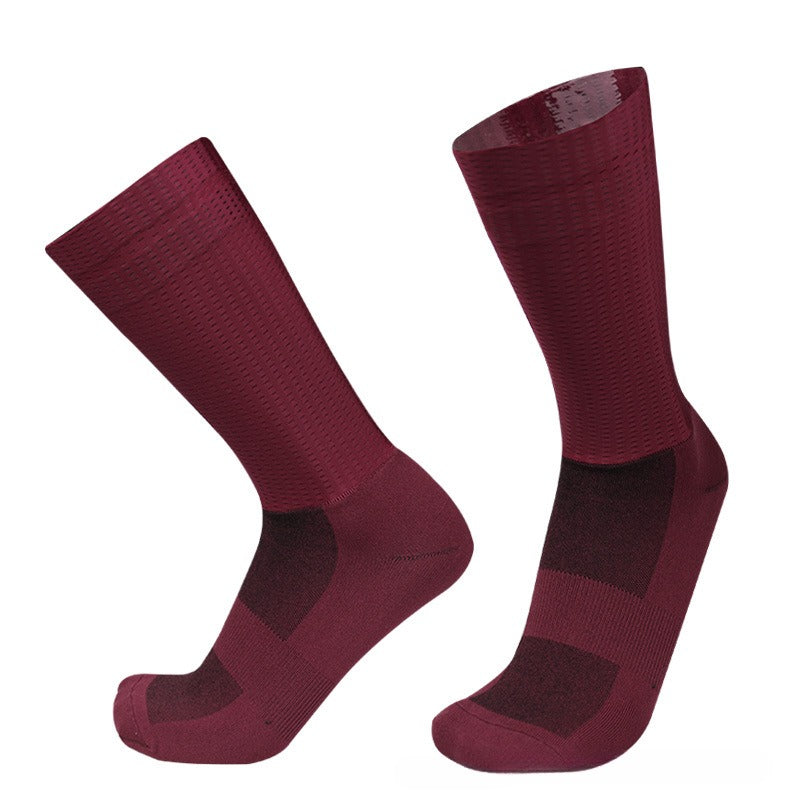 Breathable Sweat Absorbing Silicone Anti-slip Cycling Socks