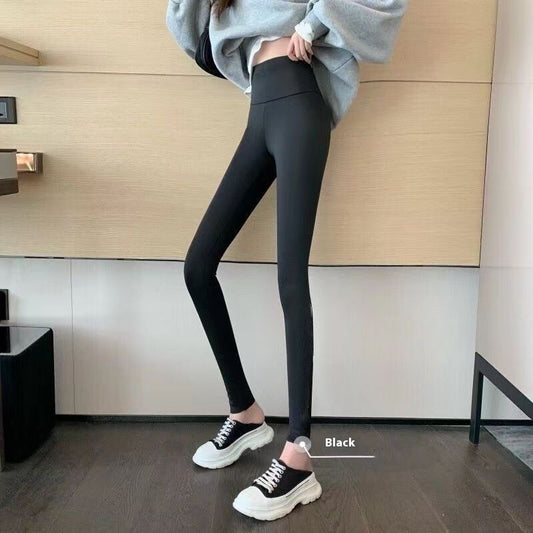 Women's Casual Sweat Sports Nine Points Shark Skin Yoga Pants