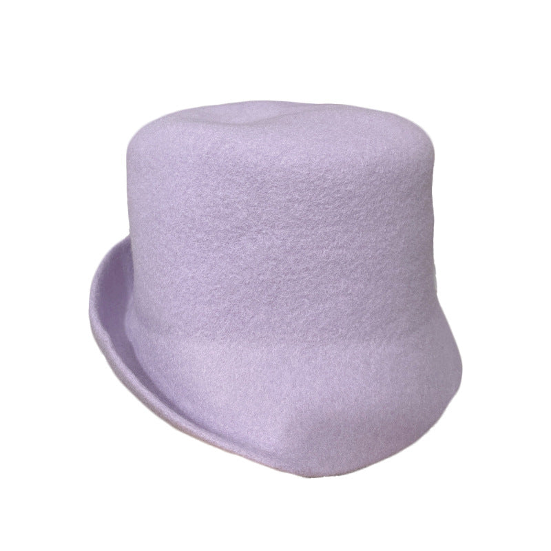 Australian Wool Bucket Hat Women's Small Warped Edge