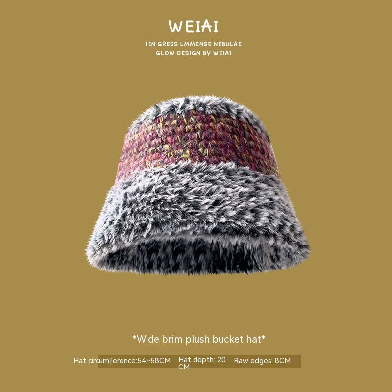 Dopamine Hat Women's Retro Knitted Warm