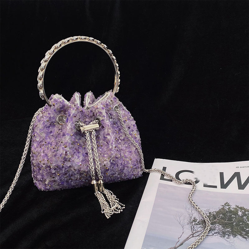 Women's Fashion Tassel Water Crossbody Bag