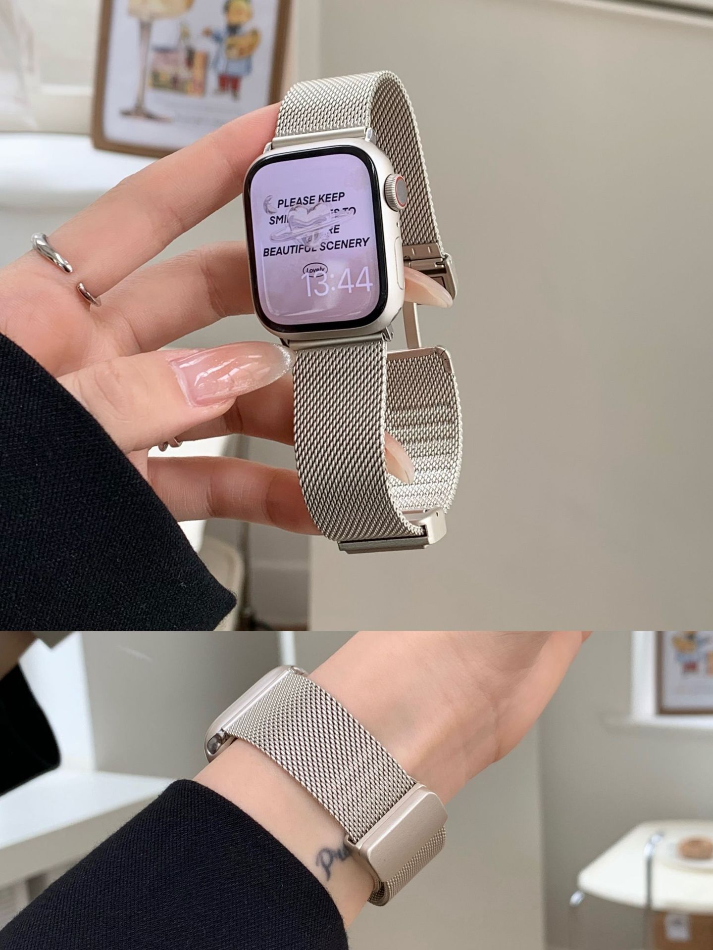 Starlight Series Metal Stainless Steel Strap