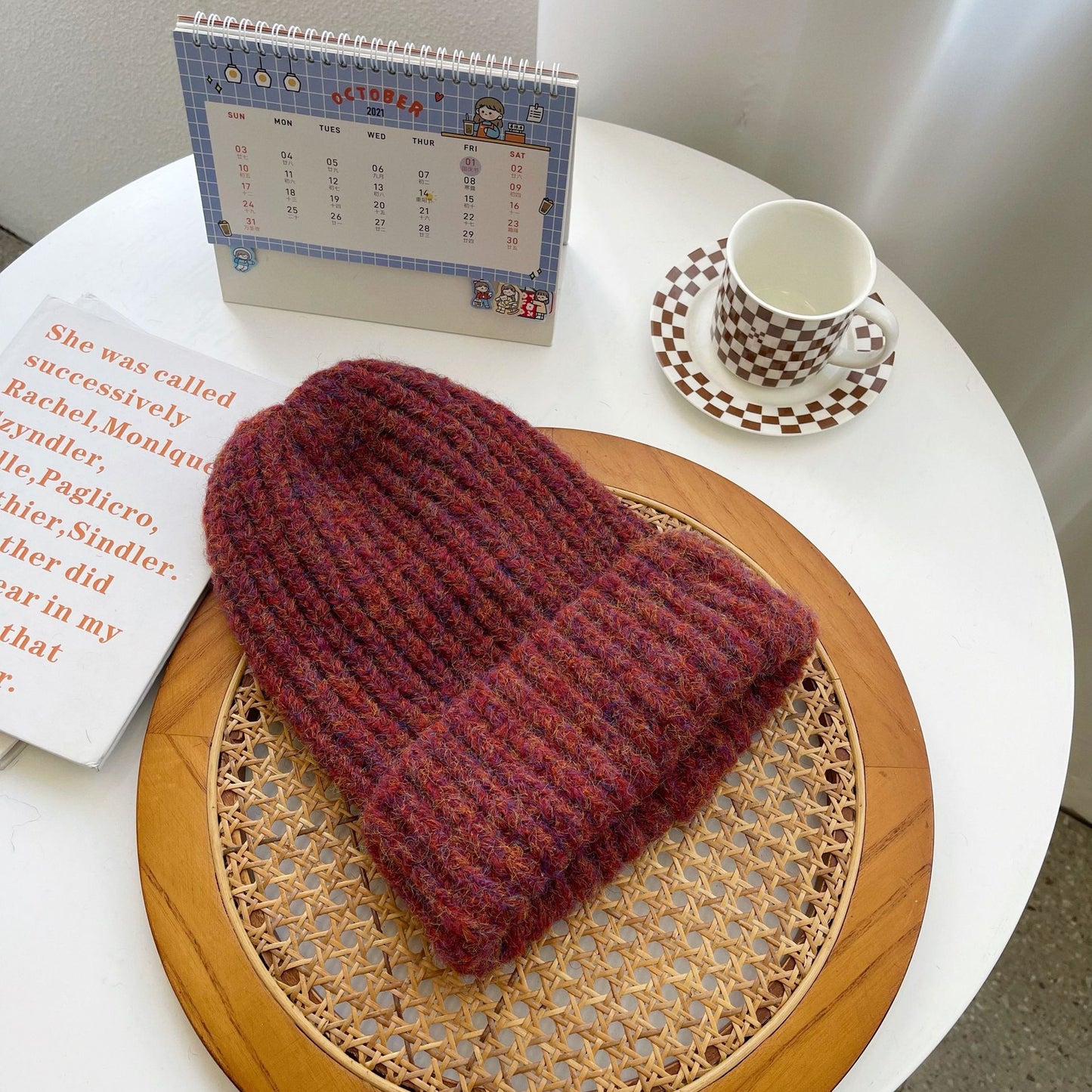 Thick Small Thick Needle Curled Wool Hat