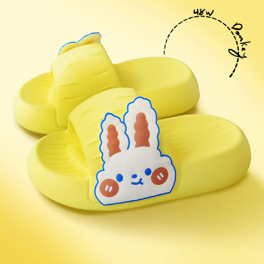 Indoor Home Thick Soled Rabbit Slippers