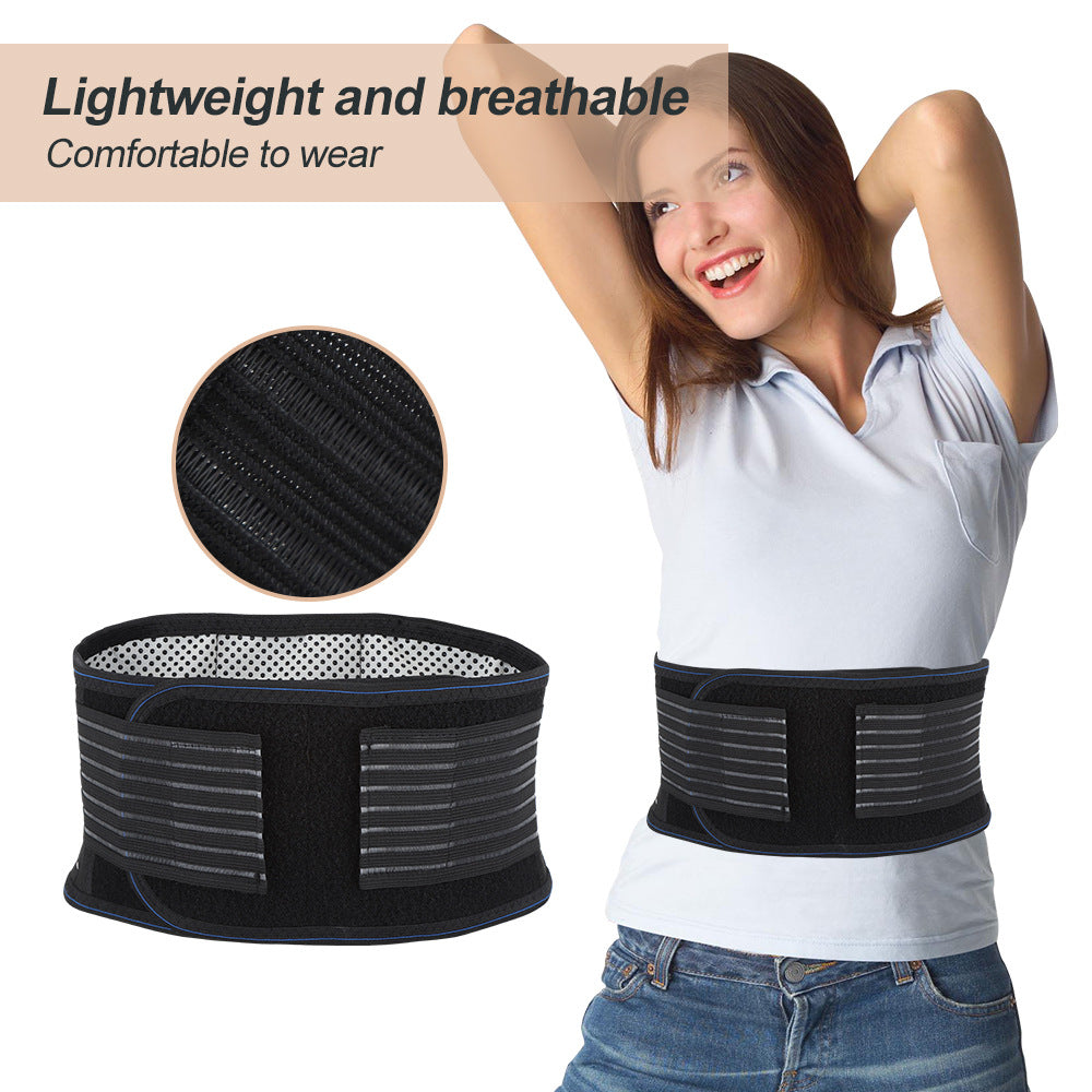 Waist And Abdomen Protection Belt Protection Magnet Self-heating Steel Plate Fixed Support
