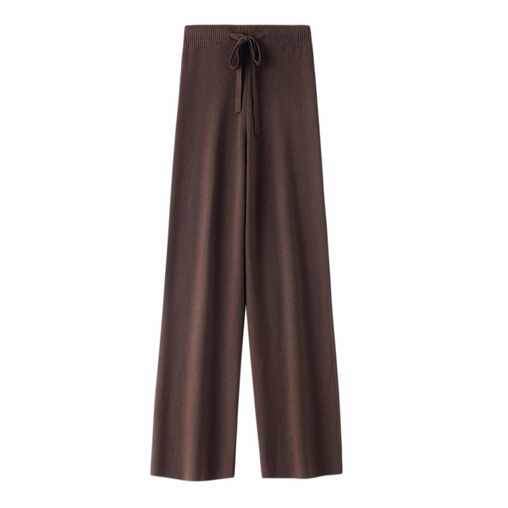 Womens Fashionable Casual Soft Knit Pants