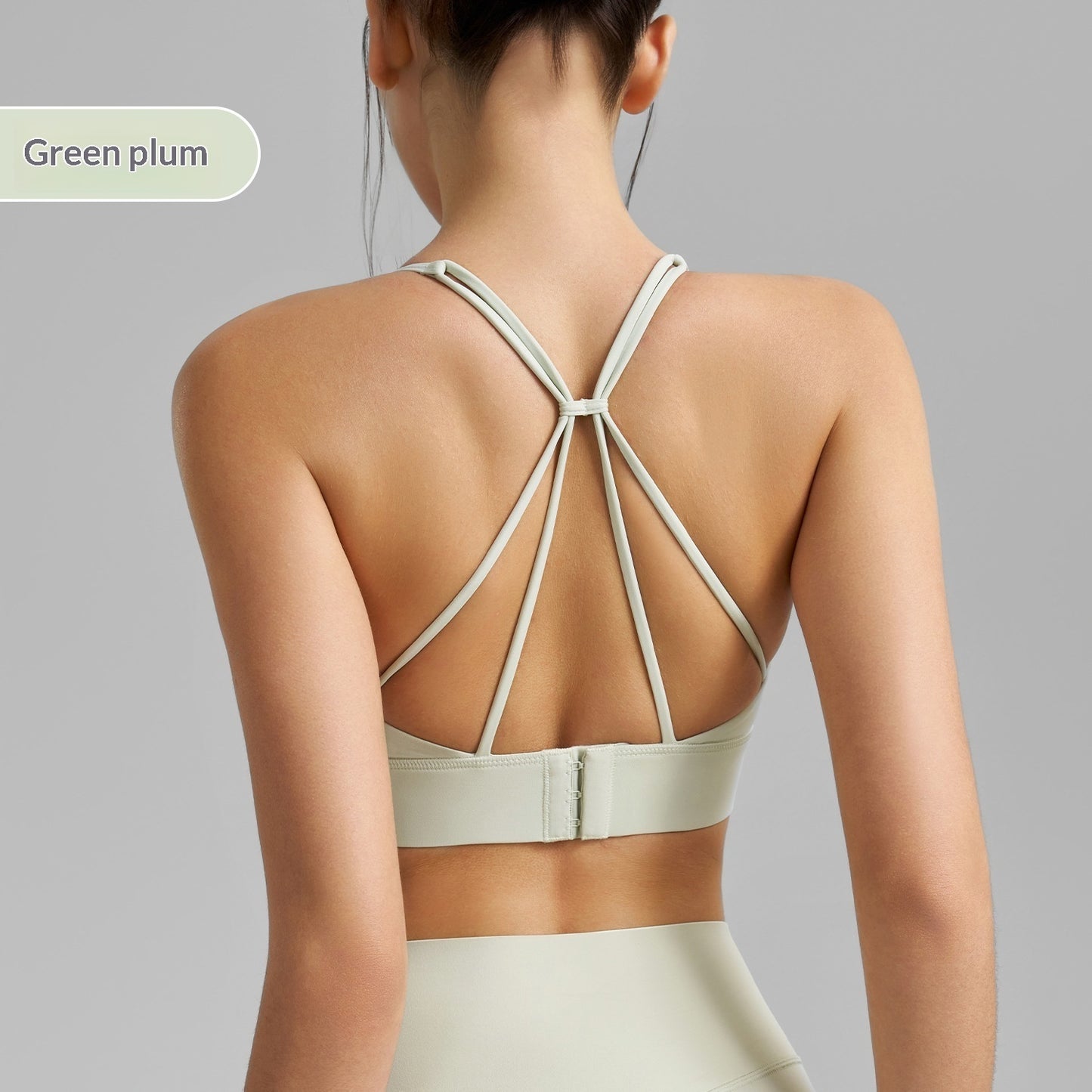 Spicy Girl Strap Fixed Cup Shockproof Yoga Vest