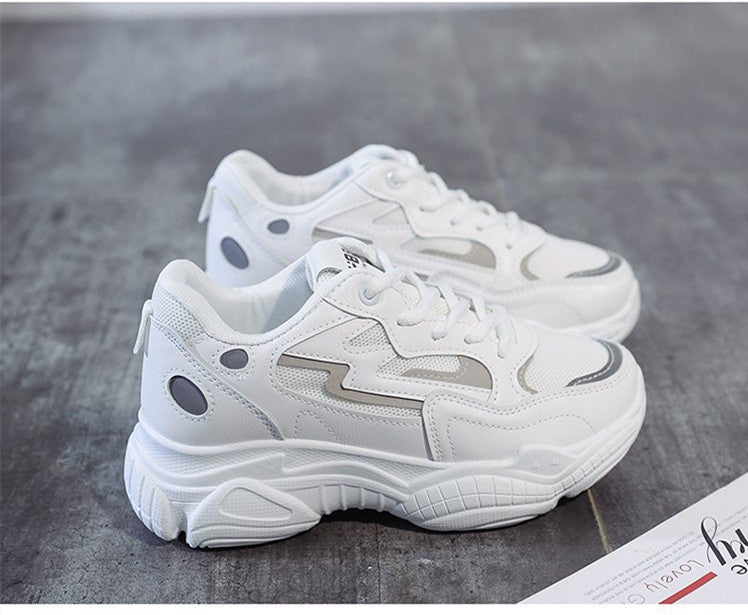 Women's Thick-soled Increased Breathable Casual Sports Shoes