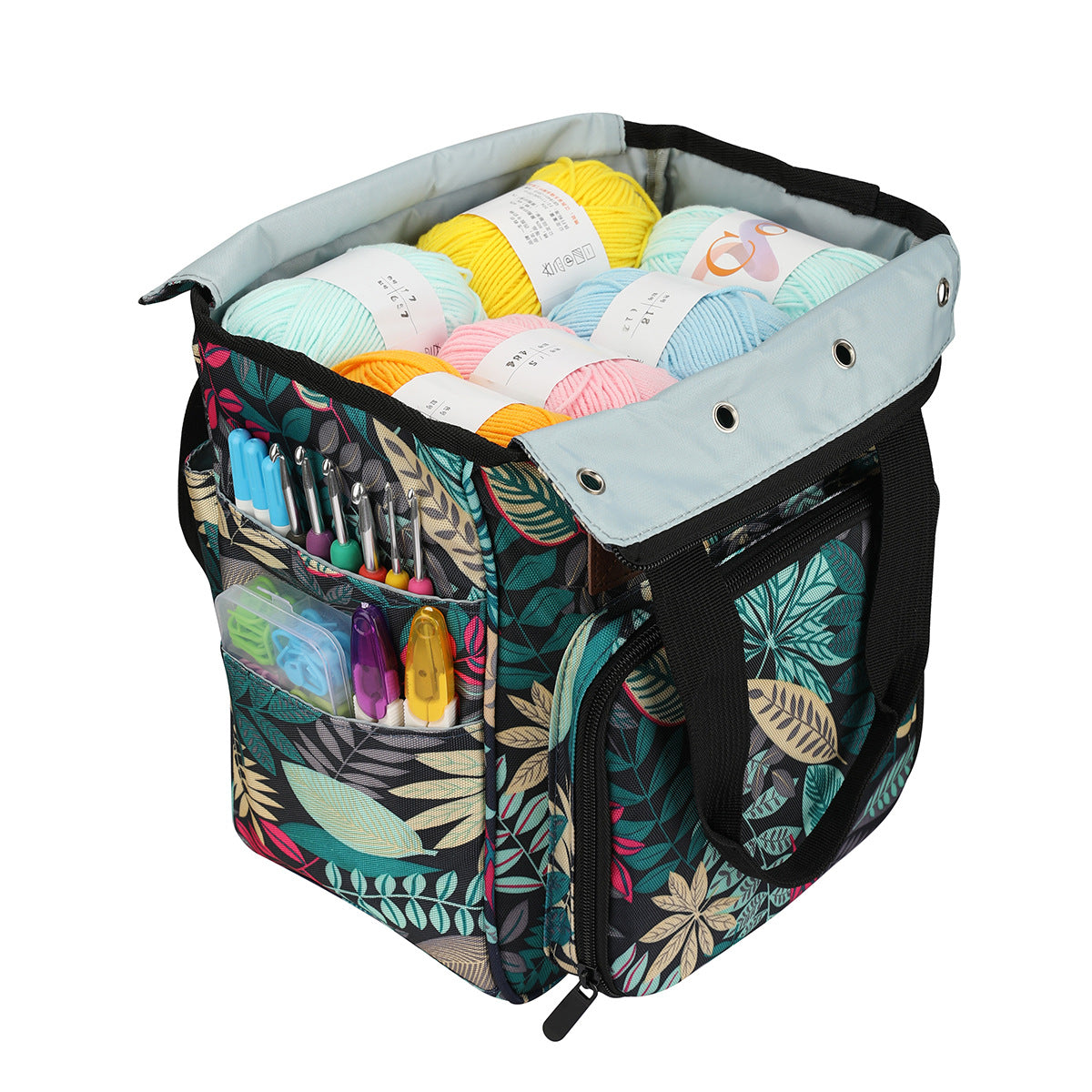 Household Fashion Simple Printing Multifunctional Wool Buggy Bag