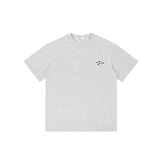 American Retro Wave Printed Heavy Short Sleeve