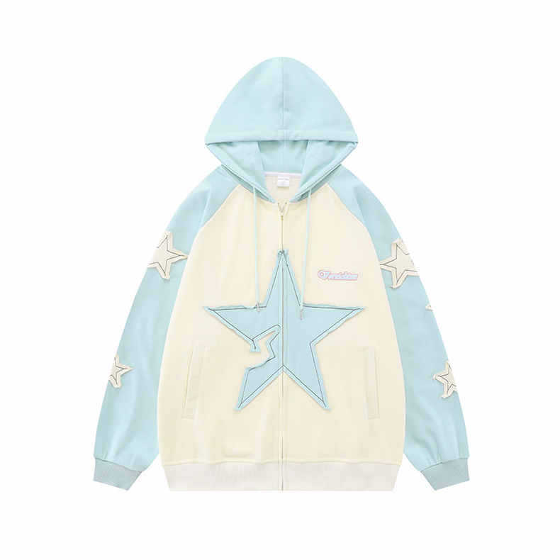 Women's Patchwork Korean Loose Jacket