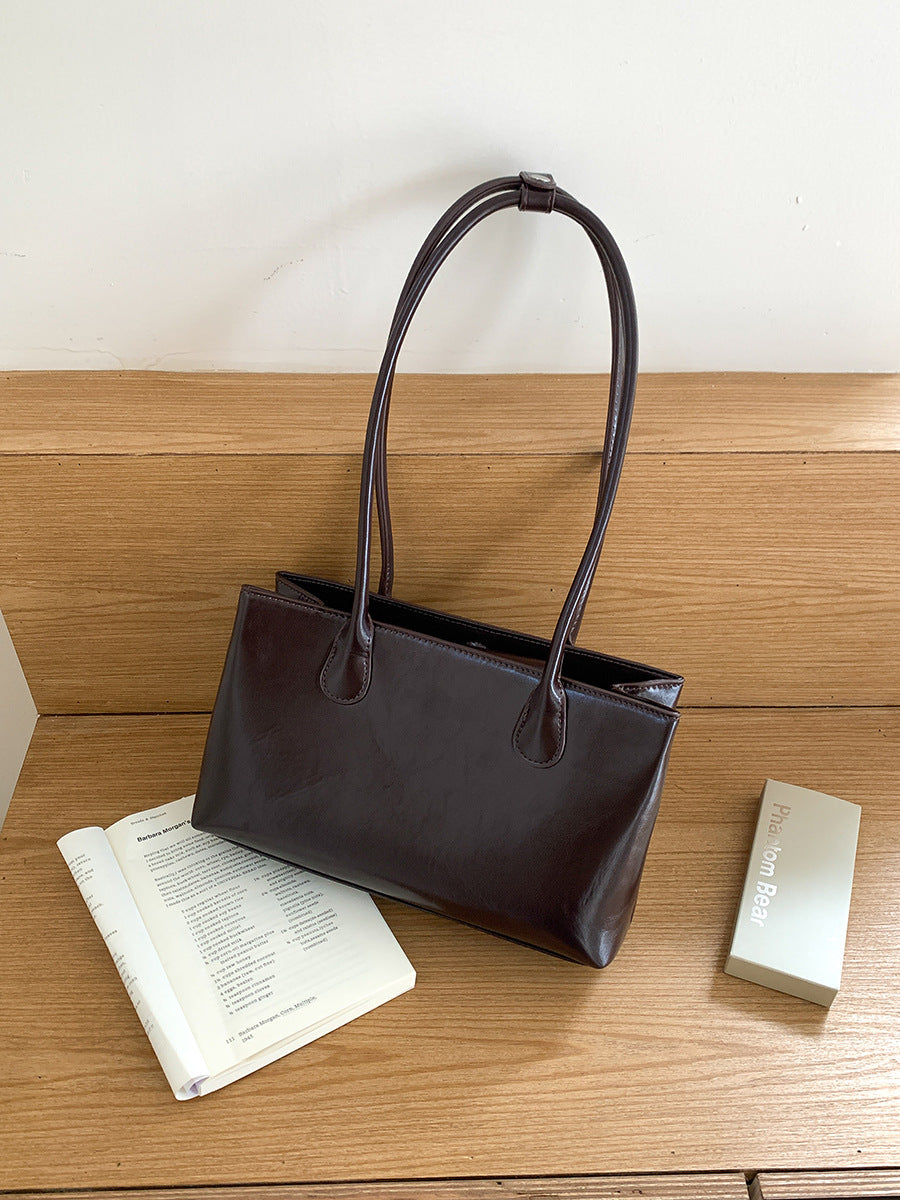 Vintage Large-capacity Womens Shoulder Bag