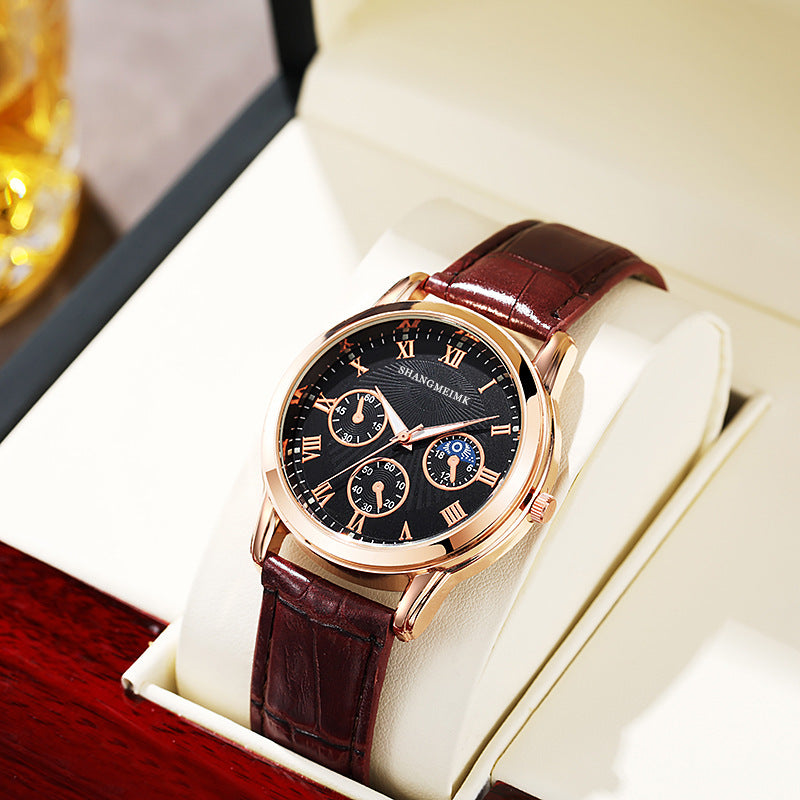Quartz Waterproof Watch Men