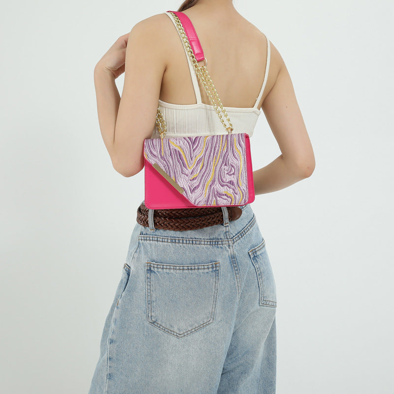 Casual Design Women's Simple Underarm Bag Beautiful Shoulder Small Square Bag
