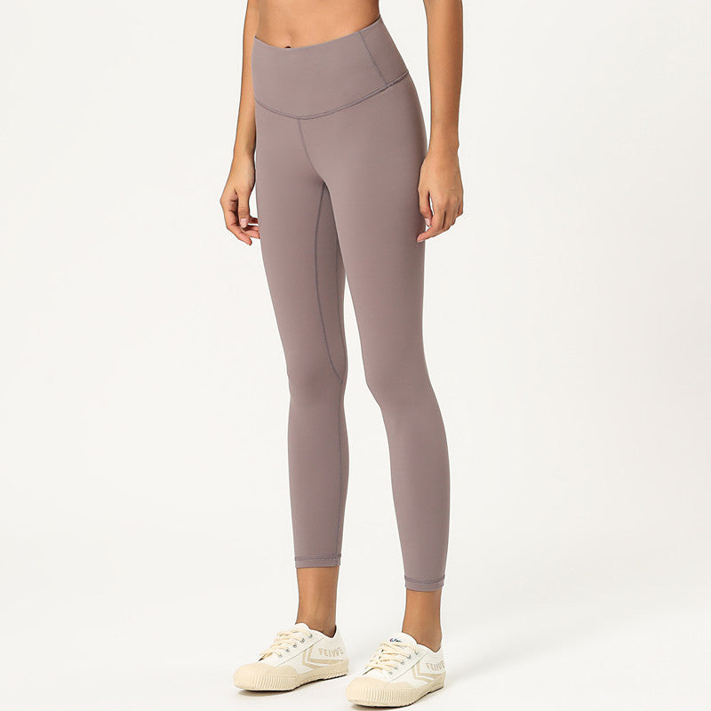 Double-sided Sanding Skin Nude Feel Yoga Pants