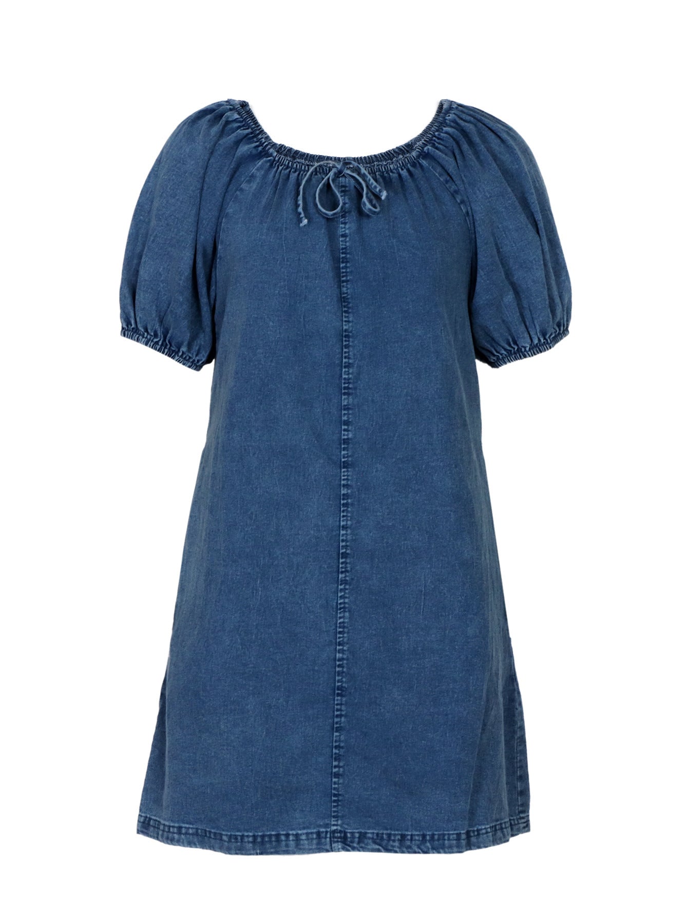 Casual Resort Crew Neck Dress