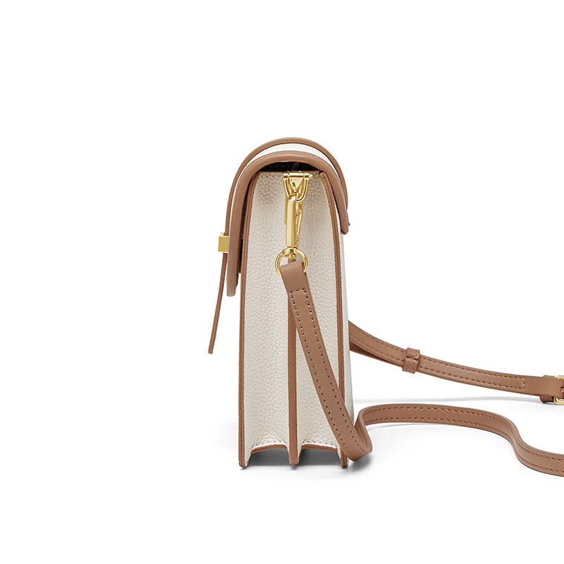 Women's Fashion Leather Simple Single Shoulder Crossbody Bag