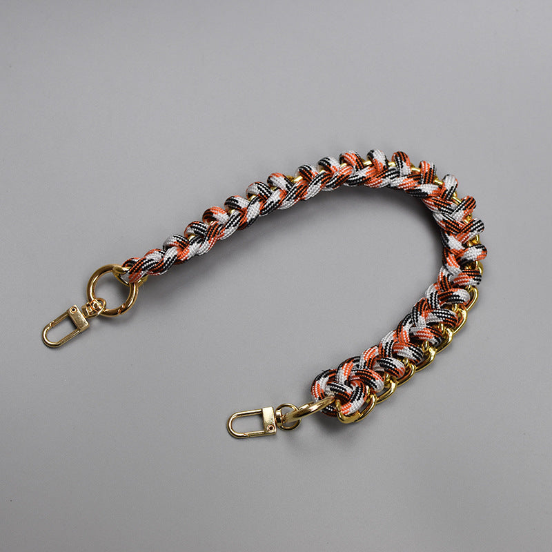 Women's Bag Woven Bag With 40cm Short With Buckle Can Be Mobile Phone Charm