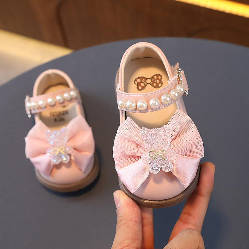 Autumn Style Single Shoe Soft Sole Walking Baby Shoes