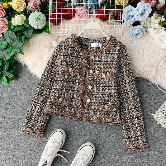 Celebrity Temperament Autumn Small Short Top