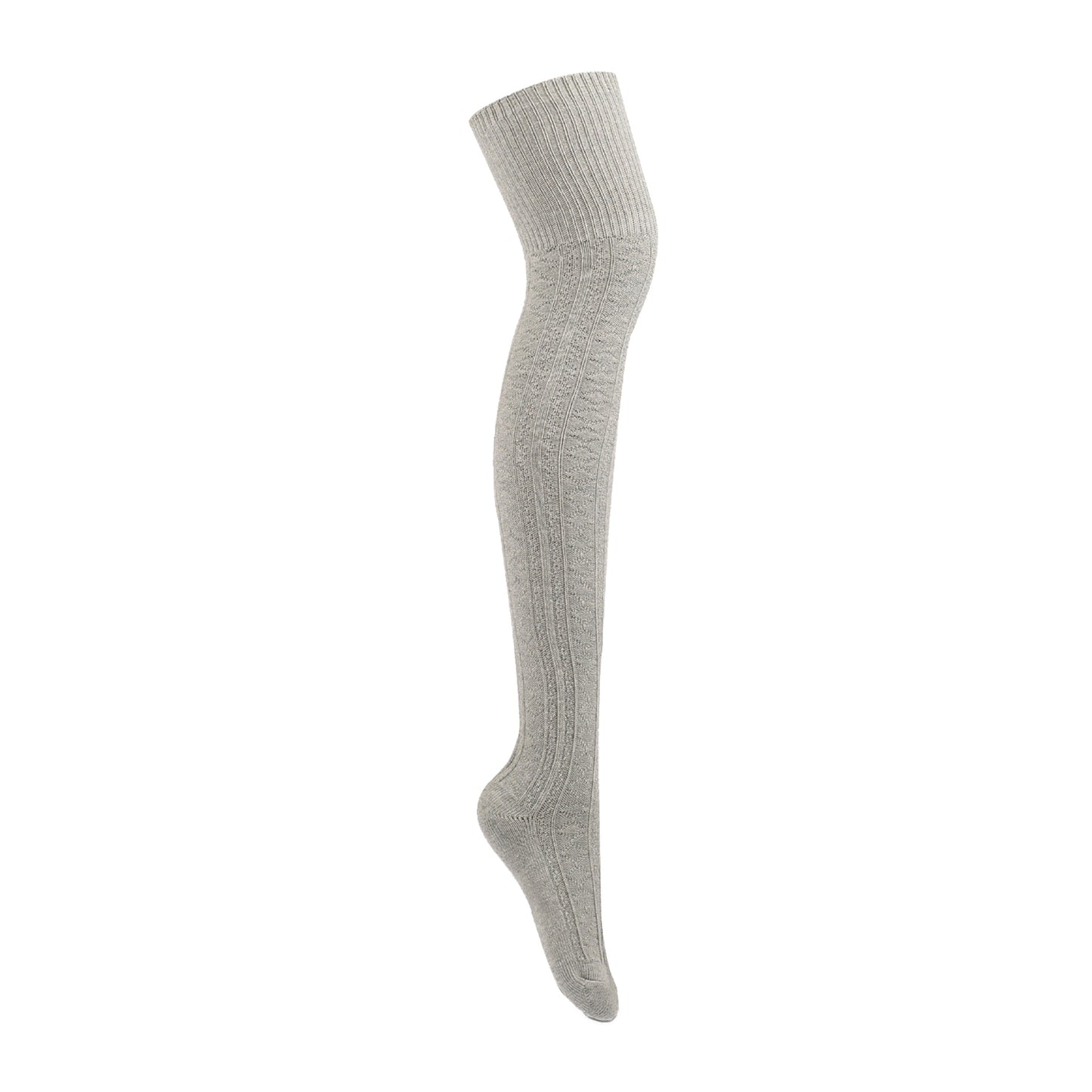 Fall Winter Japanese Long Twist Stockings Cotton Retro Student Thigh Socks