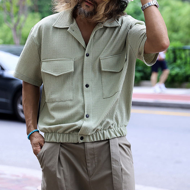 European And American Men's Shirt