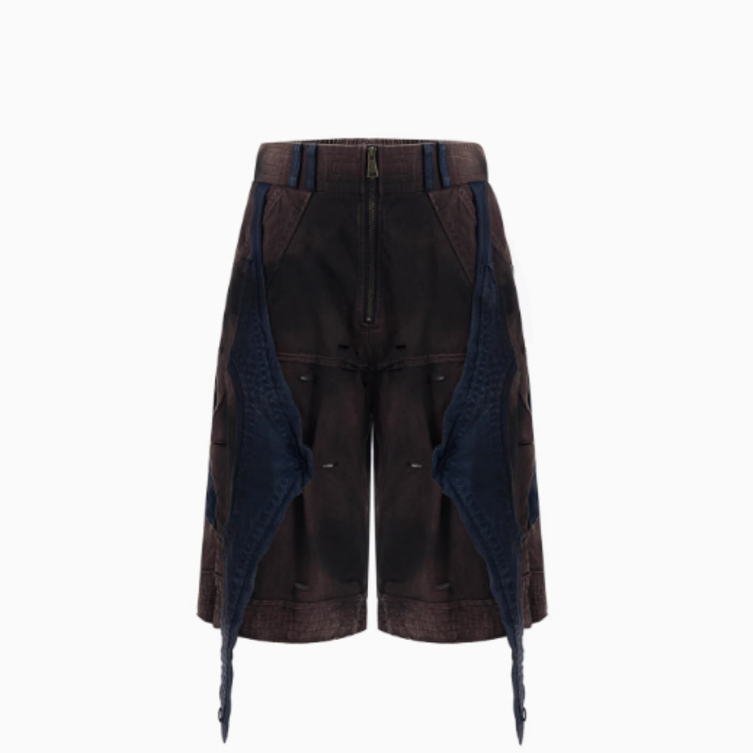 Small Niche Cut Structure Spliced Vest For Men In Summer Spray Color