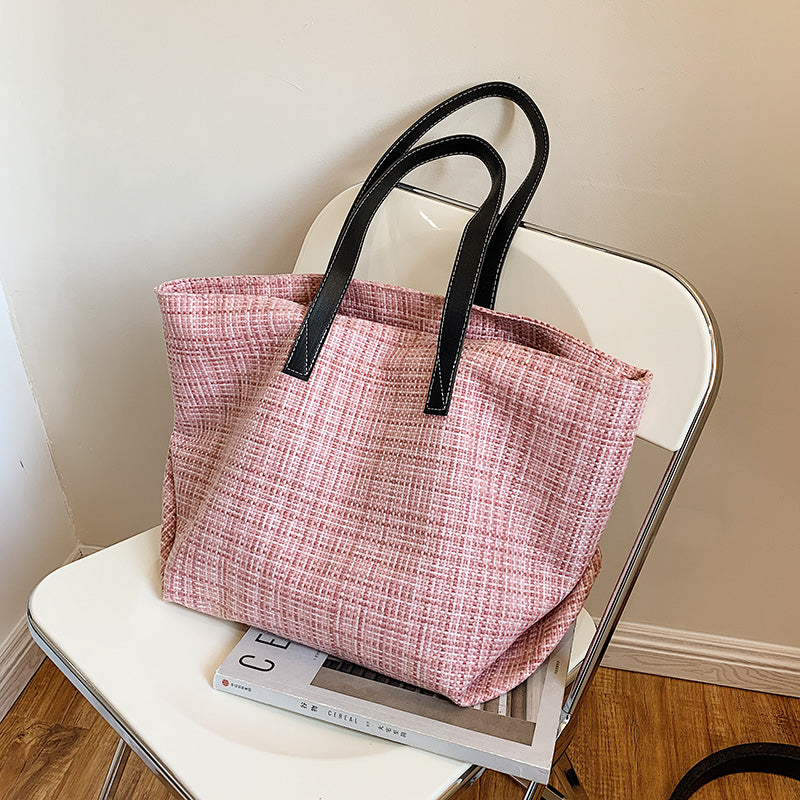 Fashionable Large-capacity Single-handle Shoulder Bag Versatile
