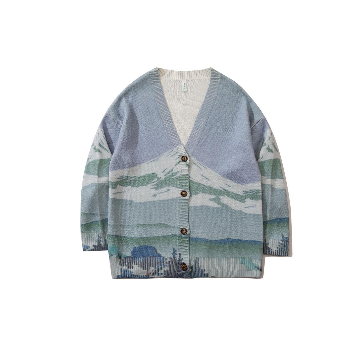 Hong Kong Style Ins Knitted Sweater Cardigan
