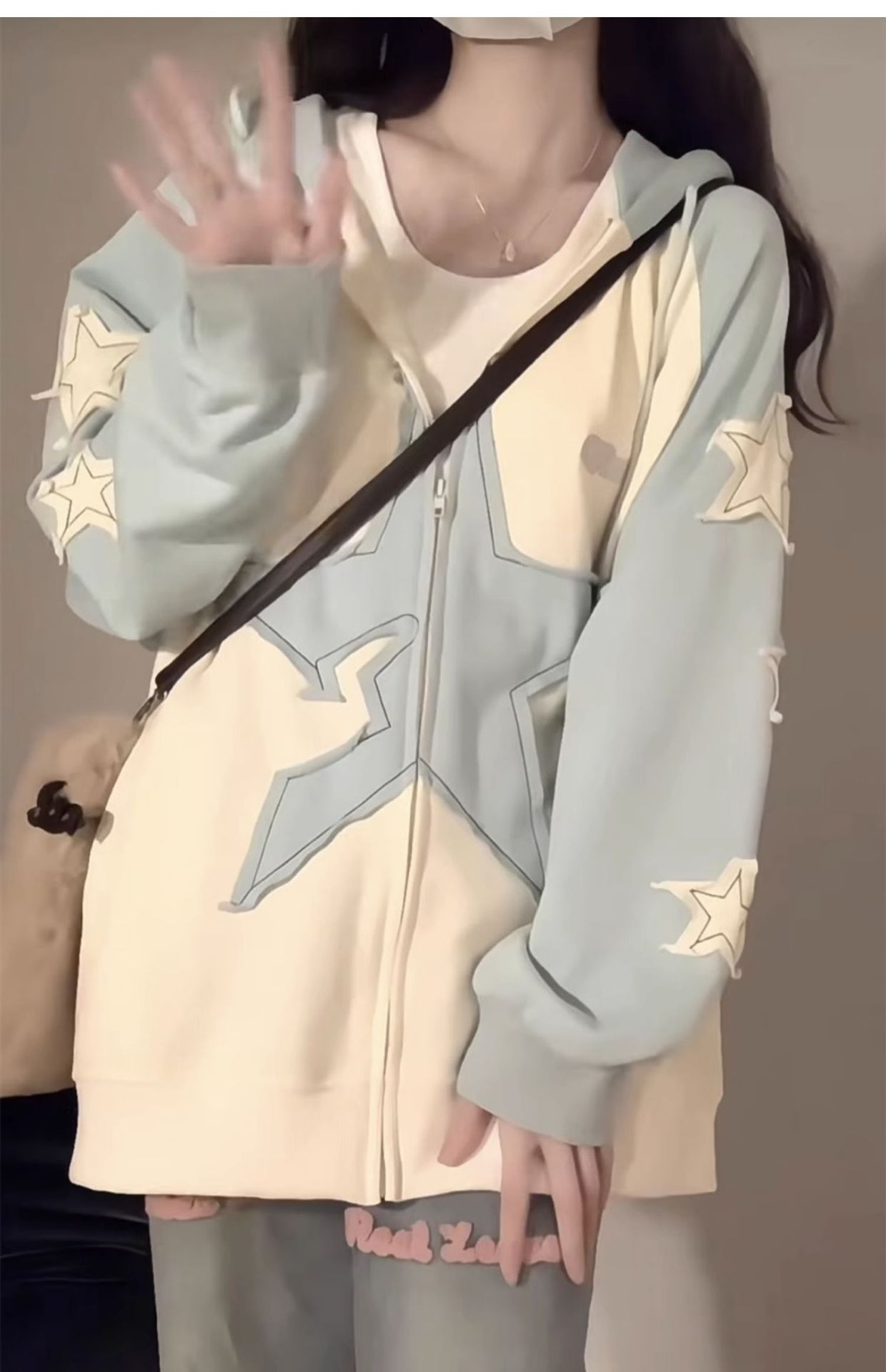 Women's Patchwork Korean Loose Jacket