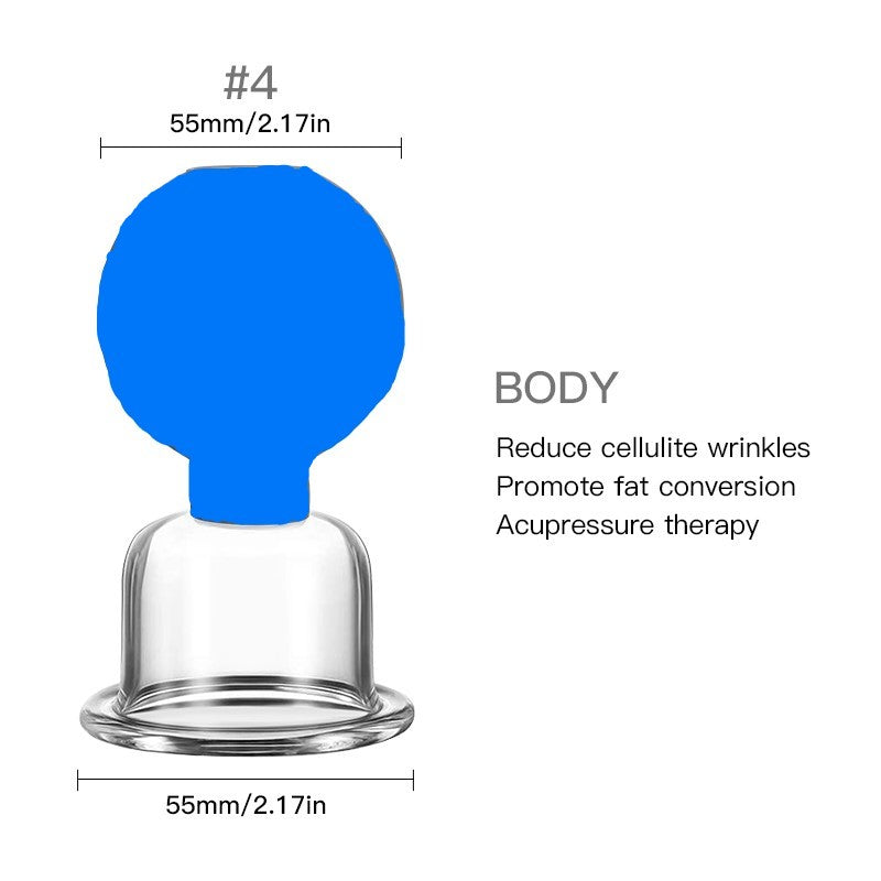 Plastic Cup Cupping Suction Ball Simple Portable Household Cupping Set Cupping Accessories