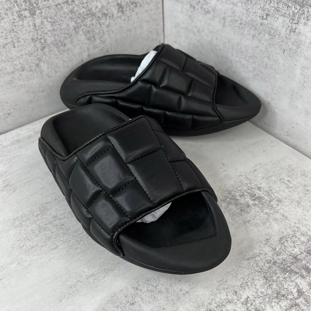 Women's Prismatic Sponge Cake Bottom Slip Sandals