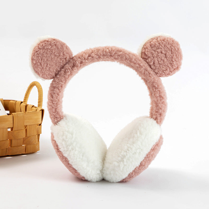 Warm Women's Cute Ear Protection Plush Antifreeze Earmuffs