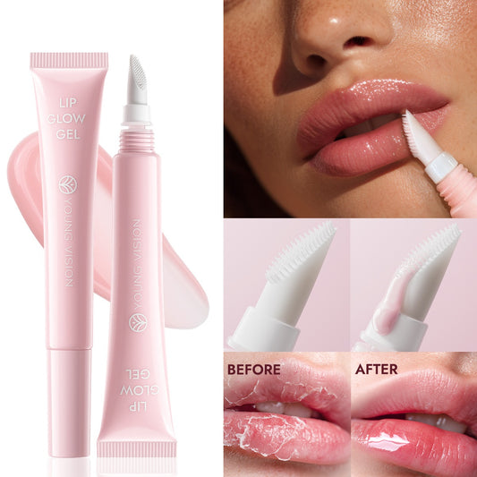 Hose Lip Balm With Silicone Bruch Head