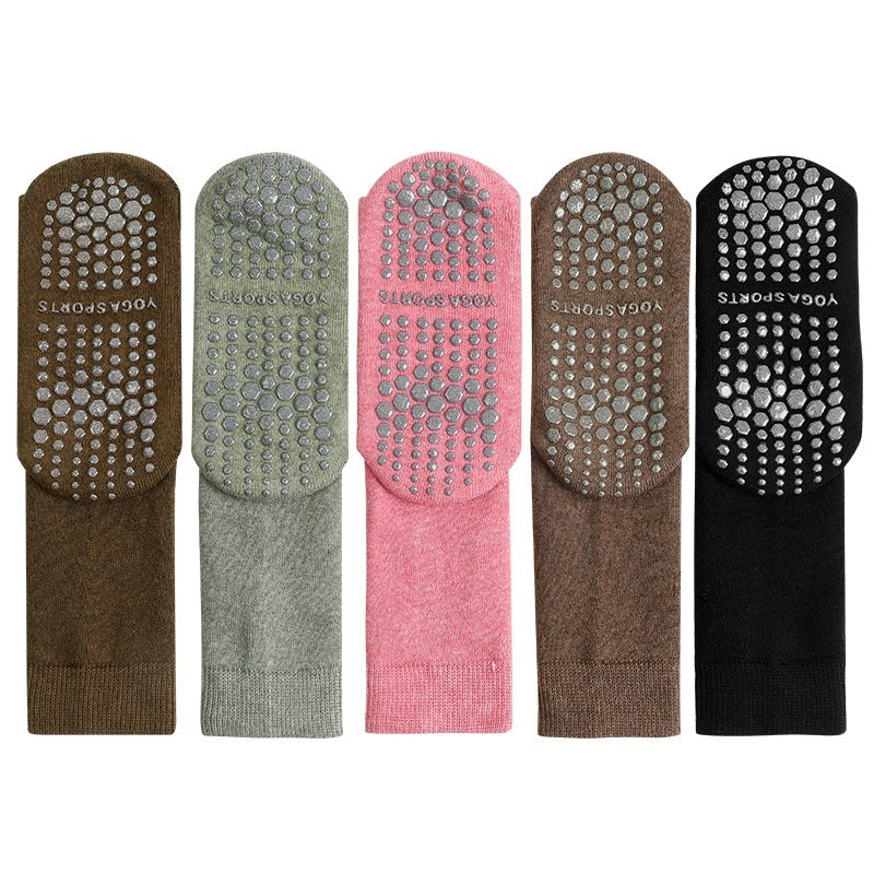 Women's Thick Autumn And Winter Long Tube Yoga Socks
