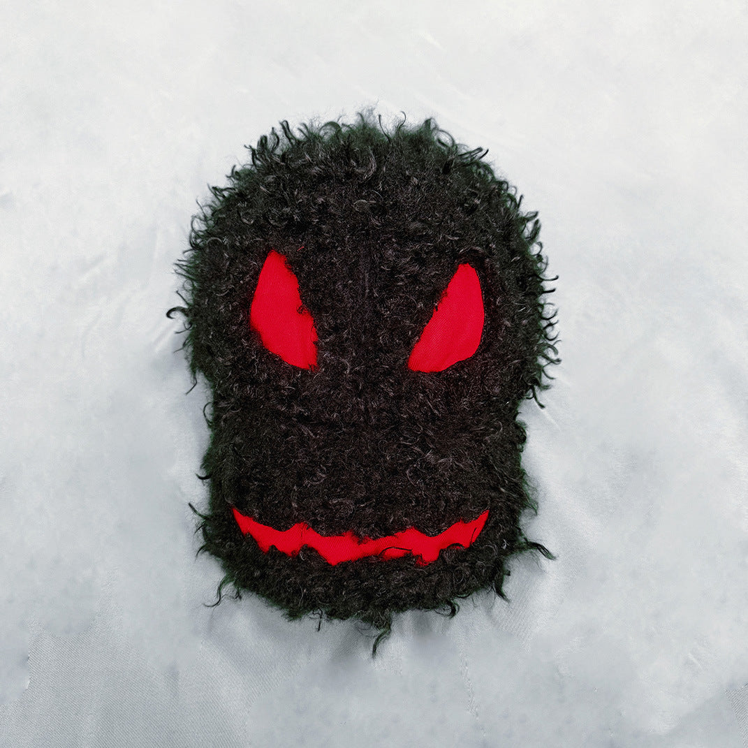 Destroy Devil Fur Hat Female Peaked Cap