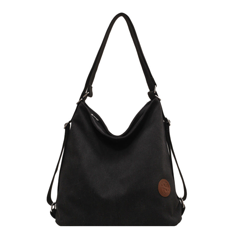 Women's Large-capacity Canvas Shoulder Bag
