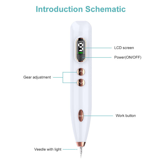 LCD Lamp Skin Spot Removal Pen