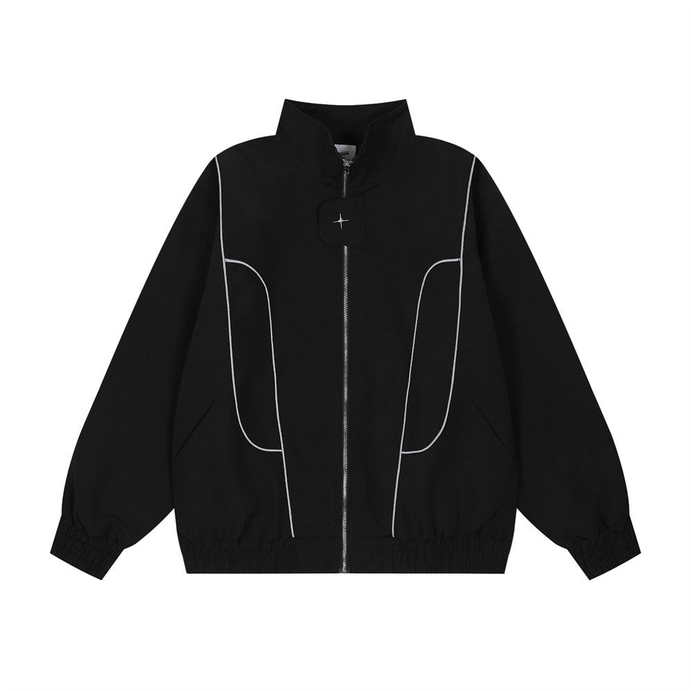 Fashion Personality Outline Line Jacket Men