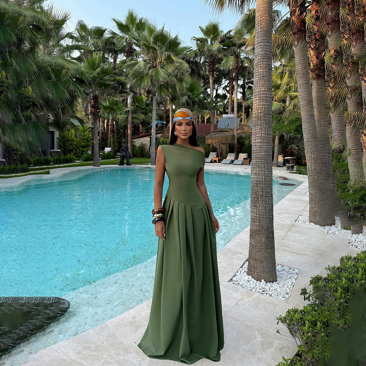 Fashionable Minimalist And Slim FIt Womens Dress
