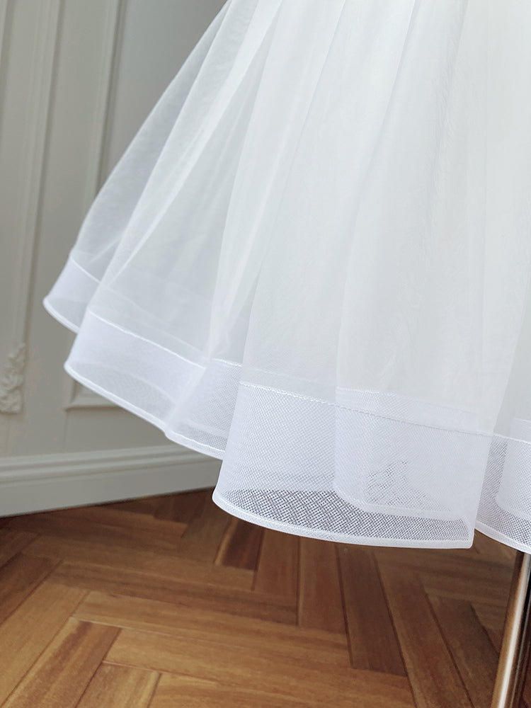 Small French First Love Puffy Skirt Mesh