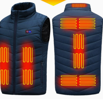 Dual Control USB Massage Heating Suit