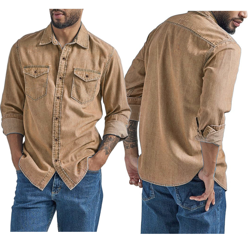 Men's Spring And Autumn Cardigan Wish European Oversized