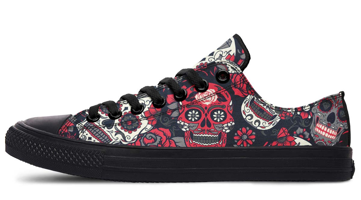 Fashion Print Couple Low-Top Canvas Shoes