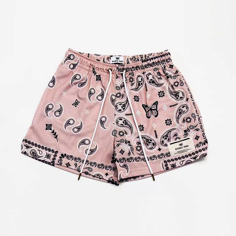 Shorts til mænd og kvinder – sommerlige, afslappede, åndbare og løstsiddende shorts i mesh