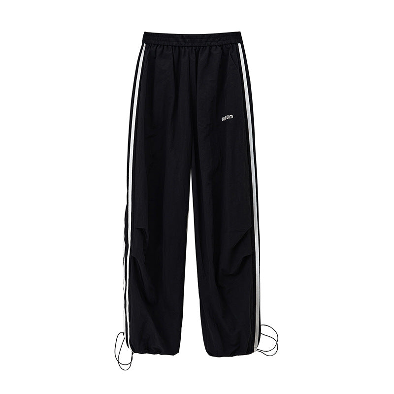 Fashion American Striped Overalls For Women