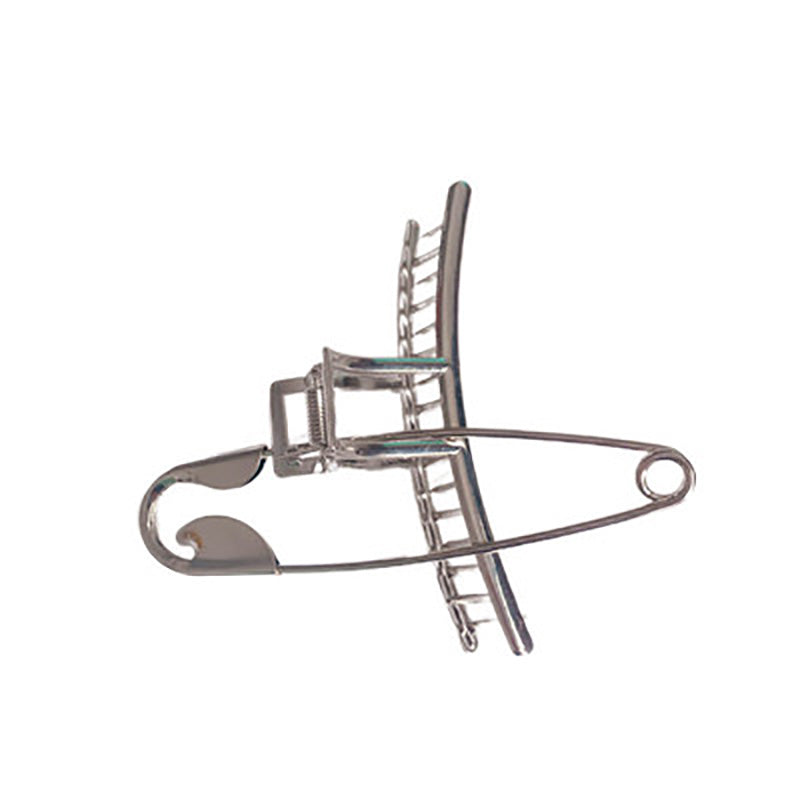 Metal Grab Clip Hair Banana Jewelry Hairpin For Women