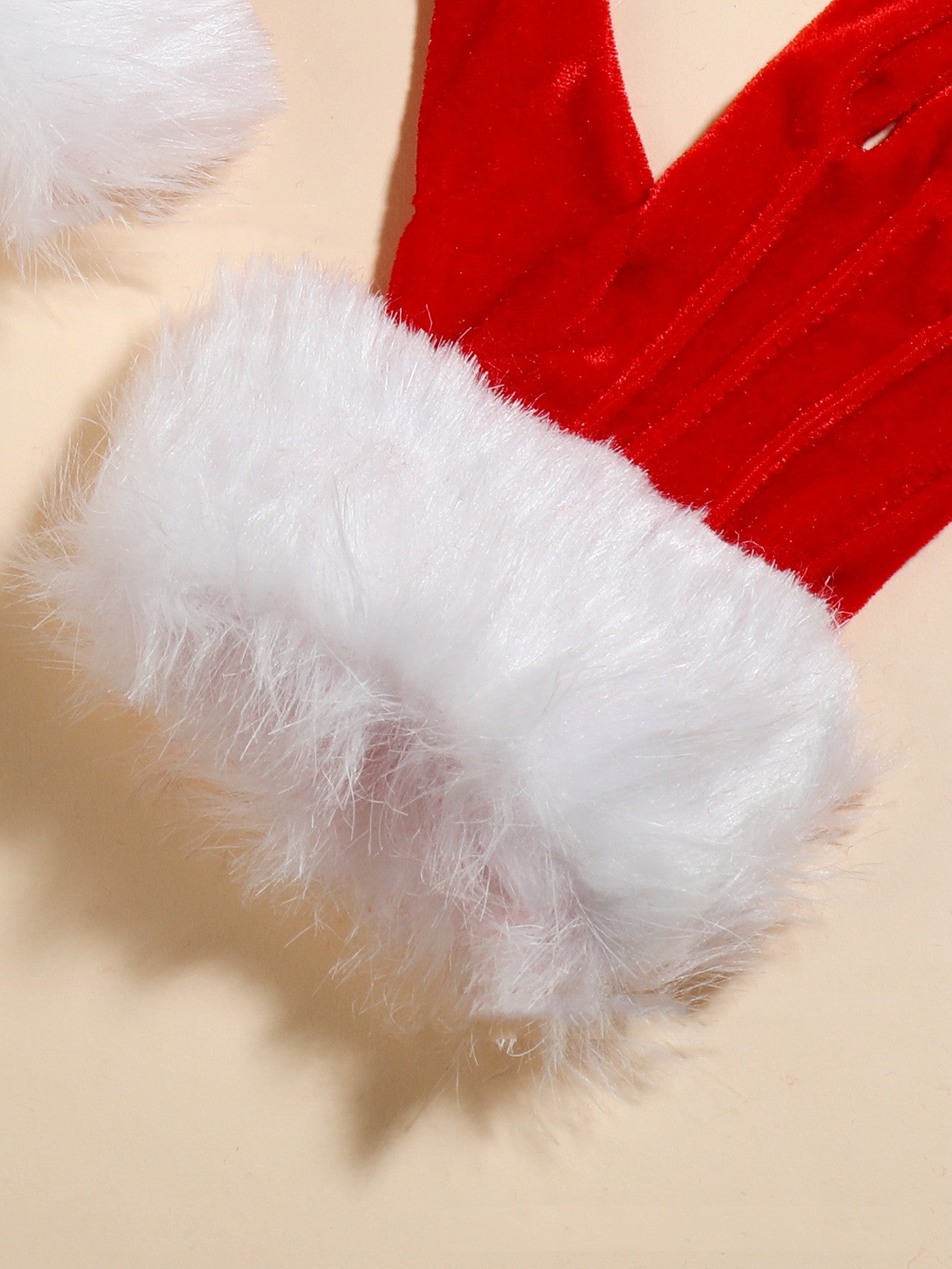Short Gold Velvet Gloves For Party Decoration